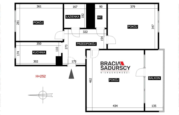 Przestronne 3 pokojowe  mieszkanie o powierzchni 61,40 m² - Kraków, ul. Halszki - Podgórze Duchackie.  
  
Mamy przyjemność zap