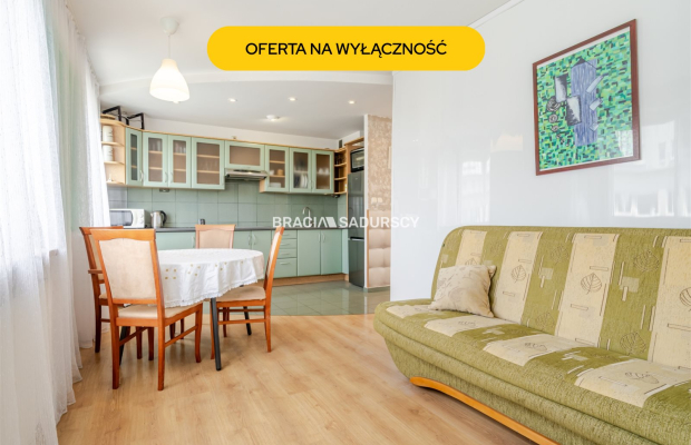 M 50M2 / 3 POKOJE / BALKON / GARAŻ / ZIELONO