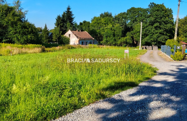 Działka budowlana przy ulicy Źyznej w Krakowie.