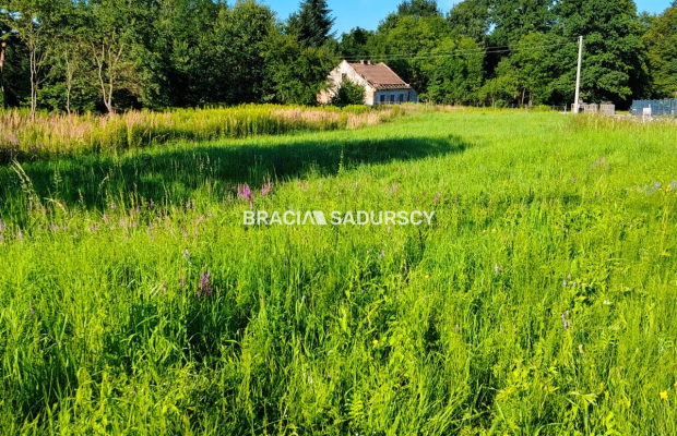 Działka budowlana przy ulicy Źyznej w Krakowie.