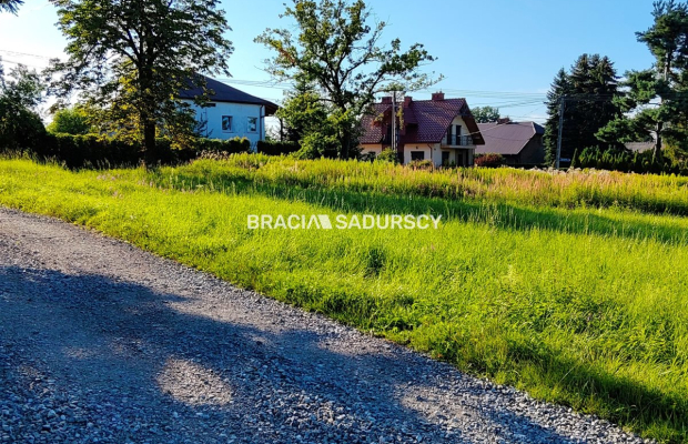 Działka budowlana przy ulicy Źyznej w Krakowie.