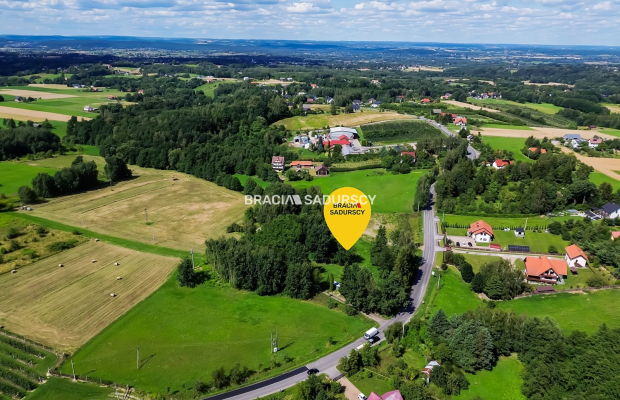 Marcyporęba | 3394 m² | Działka budowlana | Media 