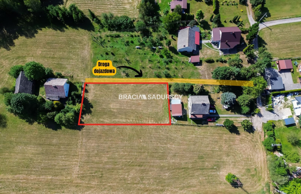 budowlana 10,5 ara | Radziszów | 15 km od Krakowa