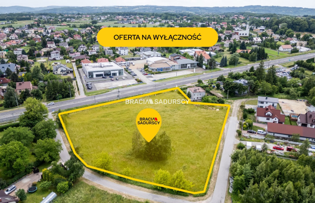 Atrakcyjny teren Tarnów przy drodze 94 
