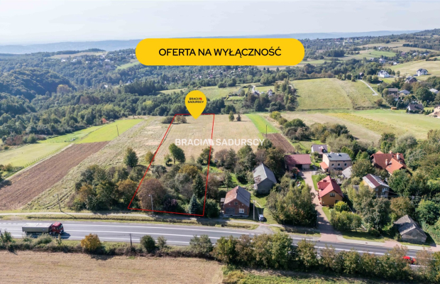 Działka budowlana/98 ar/Wierzchowie/Wielka Wieś