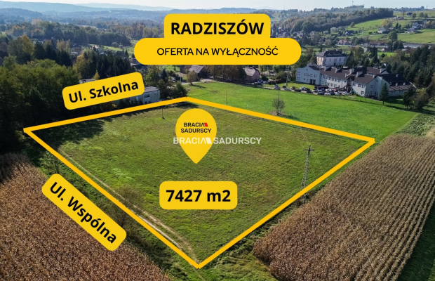 działka komercyjna pod domy i usługi 
