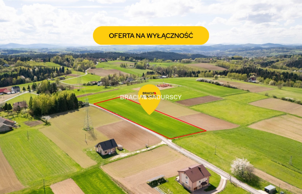 Działka budowlana / 34 + 24 ar