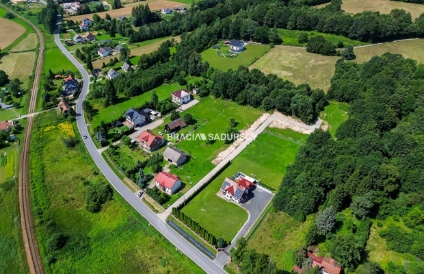 Działki z widokiem na las Leńcze Gm. Kalwaria