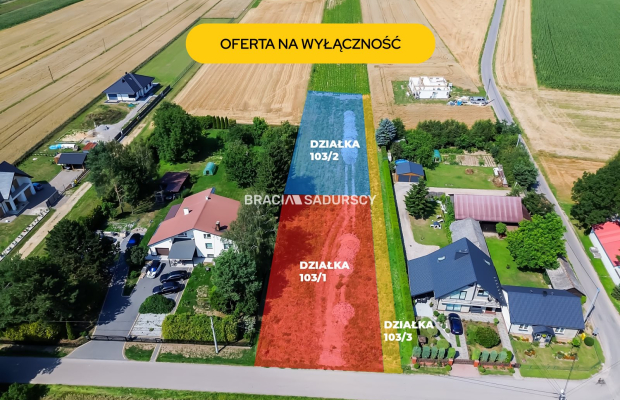 Działka budowlana / MPZP / media / MR2