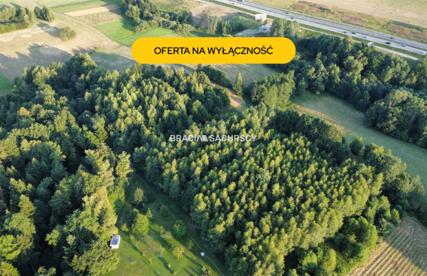 Działka na sprzedaż 48 arów gm. Myślenice