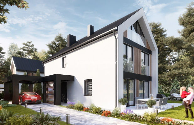 Gotowy projekt inwestycja dom pod Krakowem Mników