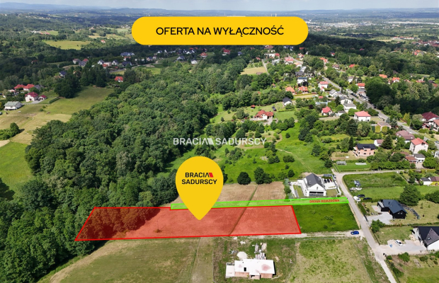 Atrakcyjna działka budowlana w Libertowie.