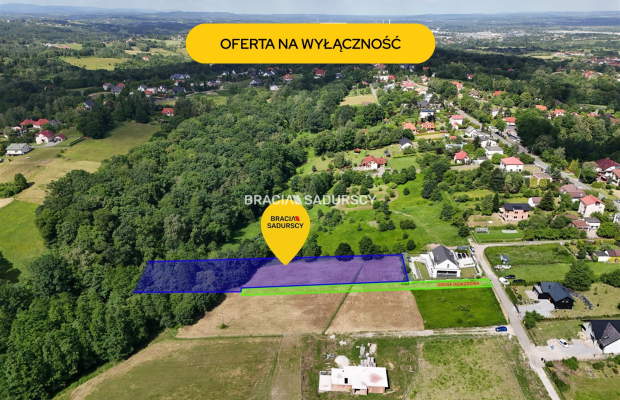 Atrakcyjna działka budowlana w Libertowie.