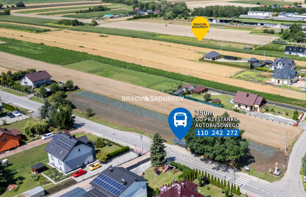 Ogrodzona działka 917m2 Glinik 
