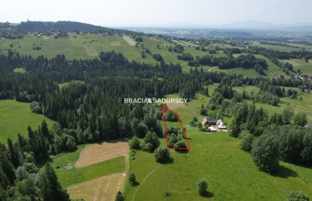 Inwestycyjny Gotowiec na Podhalu! Działka 4267 m² z WZ na 6 Domów w Bańskiej Wyżnej (os. Gielatówka) - Cena Promocyjna 997 000 