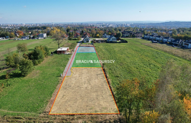Atrakcyjna działka budowlana w Krakowie -Bronowice