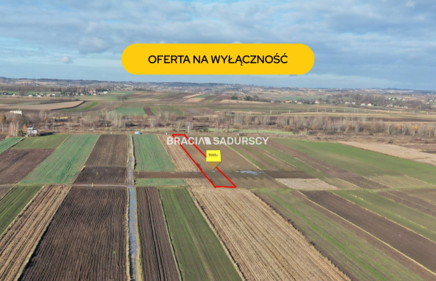 Działka rolna o pow. 41 ar. w Krakowie.  
Przedmiotem oferty jest nieruchomość gruntowa niezabudowana o nr ew.  24  położona w 