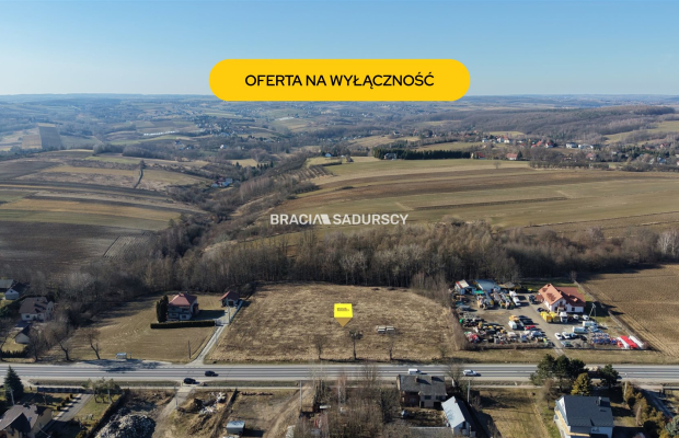 Maszków, 2,5 km od S7 | 1,1 ha Usługi | Przy trasie 772 I Zgoda na lokalizację zjazdu   

   LOKALIZACJA STRATEGICZNA:  Grunt i