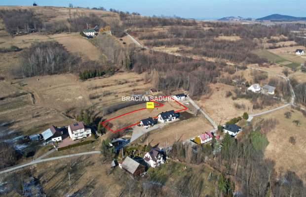 Piękna widokowa działka budowlana 16,63 ara Dobra