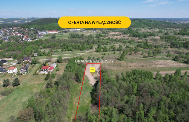 Panoramiczna Działka Rezydencjalna 53a z Widokiem na Babią Górę | Przeginia Narodowa 

  Ostatnia linia zabudowy, południowa ek