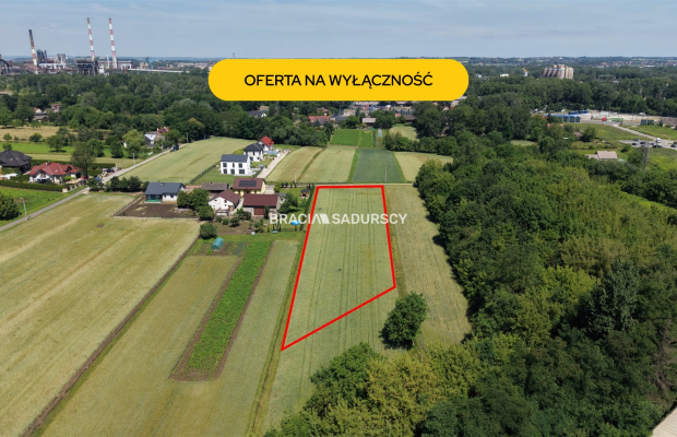 Działka 3050 m² | Kraków Pleszów | ul. Rudni