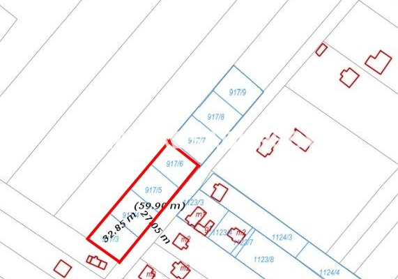 Działki budwlane o pow.  900 m2 w Jerzmanowich