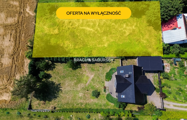 Działka  Budowlano-Rolna Polanowice, gm. Słomniki.