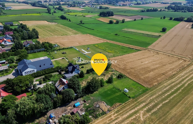 Działka  Budowlano-Rolna Polanowice, gm. Słomniki.