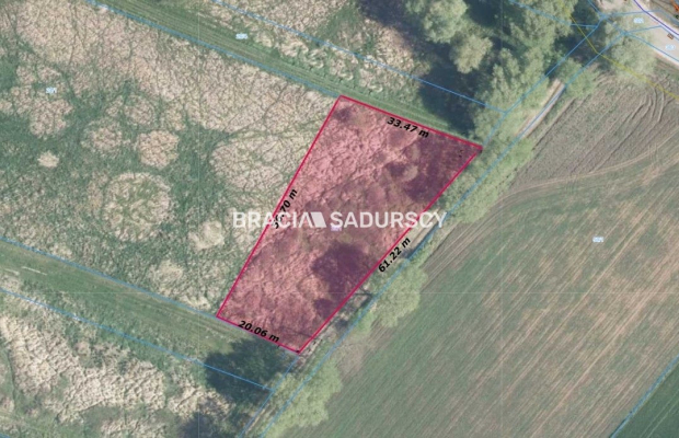 Nowa Huta, działka budowlano-rolna