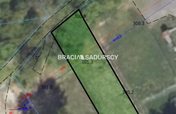 Działka 80 ar Budowlano-usługowa