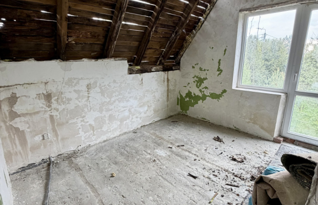 Dom z ogrodem blisko Białegostoku.