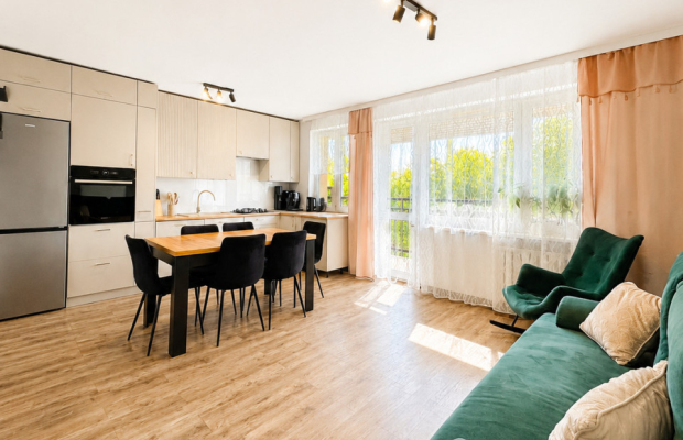 2-pokojowe mieszkanie w centrum miasta - 46 m²