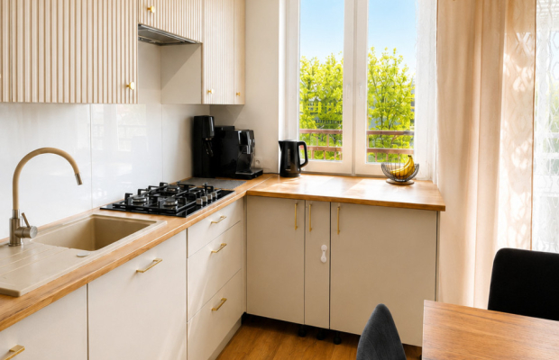 2-pokojowe mieszkanie w centrum miasta - 46 m²