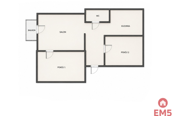 3 pokoje | 48,2 m² | Po kapitalnym remoncie