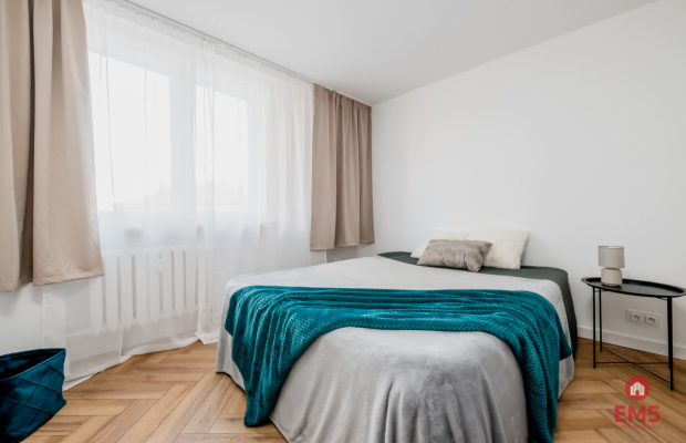 Dwa oddzielne pokoje, balkon, Centrum