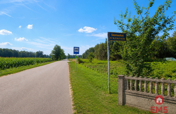 Siedlisko z domem i zabudowaniami I Działka 4500m