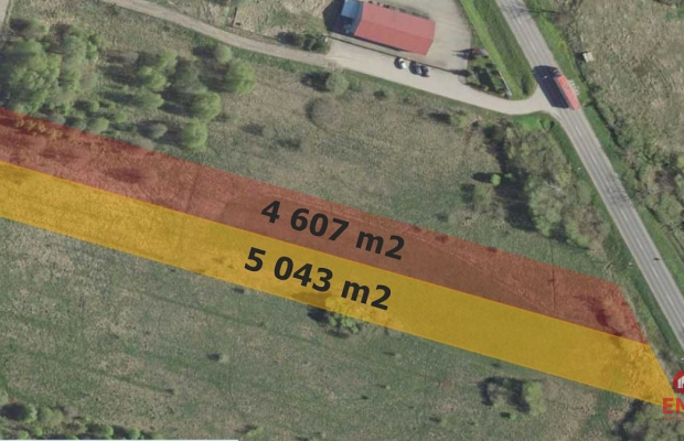 Działka inwestycyjna 0,5 w Fastach