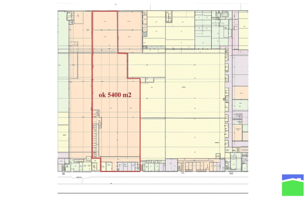 Teofilów - hala 5400 m2, parter TEOPARK