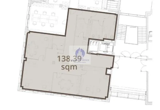 Śródmieście: lokal biurowy 150,85 m2 do wynajęcia