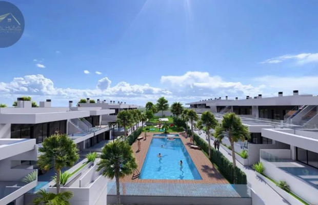 Apartament przy polu golfowym w Algorfa