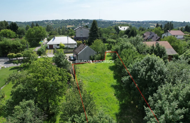 Działka budowlana Siercza. gm Wieliczka