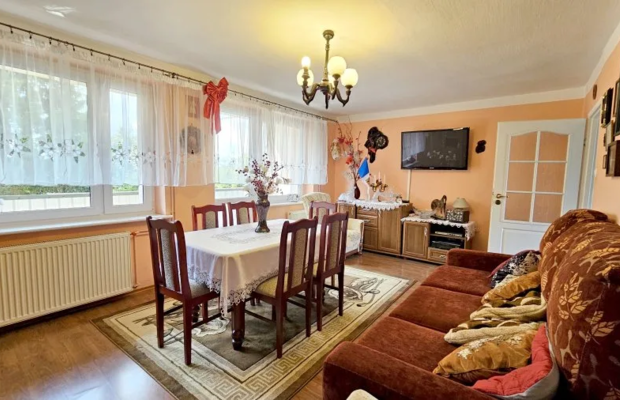 Mieszkanie 3 Pokojowe z Balkonem, Garażem i Działk
