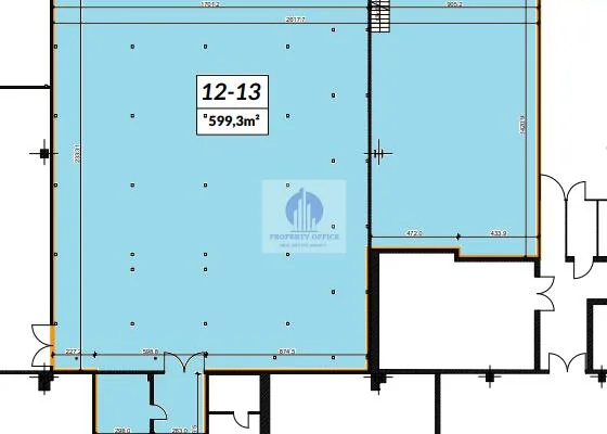 Bielany: magazyn 590,66 m2 do wynajęcia