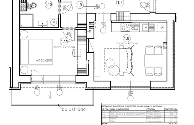 Na sprzedaż: mieszkanie 82 m²  - Kalwaria Zebrzydowska  

   Nowoczesne 2-pokojowe mieszkanie z dużym balkonem i możliwością ar