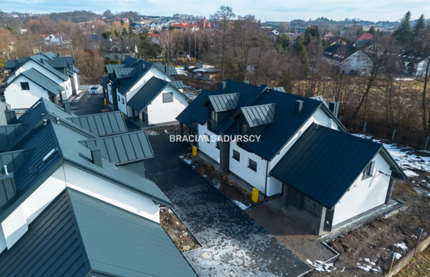 Dom bliźniak z garażem Modlniczka 164m/140m 