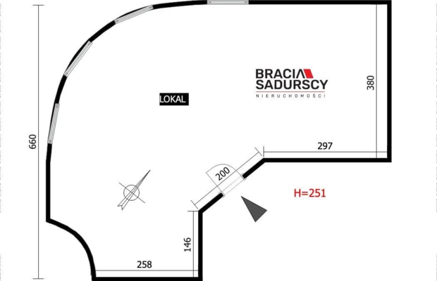 lokal biurowy 55,5m2 Prądnik Czerwony Olsza