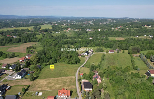 Widokwa działka budowlana Byszyce, gmina Wieliczka