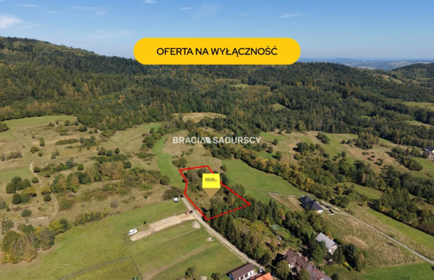 DZIAŁKA BUDOWLANA WIDOKOWA SUCHA BESKIDZKA 39 ARÓW