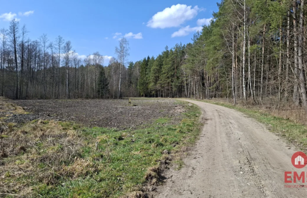 Działka budowlana pod lasem. 1085 m2