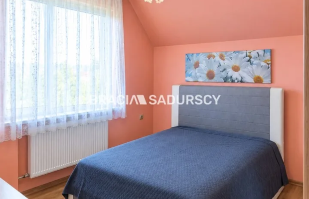 Na wynajem przestronny dom o powierzchni około 150 m2, położony w miejscowości Bębło, gmina Wielka Wieś- wysoki standard.  
 
D